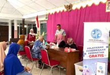 Jasa Raharja Klaten Gelar Pengobatan Gratis dan Edukasi Keselamatan di Desa Tlogo di Desa Tlogo