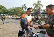 Jasa Raharja Kepri Bersama Samsat Batu Aji Gencar Sosialisasi Pemutihan Pajak Kendaraan di Kawasan SP Plaza di Kawasan SP Plaza