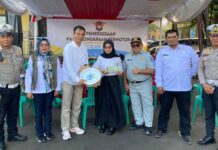 Kepala Jasa Raharja Cabang Sukabumi Hadiri Giat Operasi Gabungan di Kecamatan Cisaat di Kecamatan Cisaat