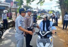 Tim Pembina Samsat Banjarbaru Gelar Sosialisasi Kawasan Tertib Lalu Lintas (KTL) di Kota Banjarbaru di Kota Banjarbaru