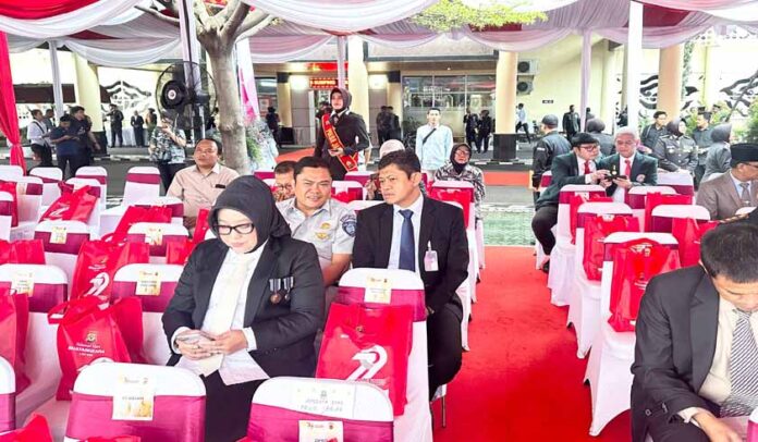 di Lapangan Mapolda Jabar di Lapangan Mapolda Jabar