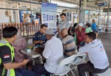 Kolaborasi Layanan Pengobatan dan Pengecekan KesehatJasa Raharja Kepri Kembali Buka Layanan Kesehatan Gratis di Pelabuhan ASDP Telaga Punggur Batam di Pelabuhan ASDP Telaga Punggur Batam