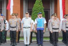 Jasa Raharja Bali Hadiri Apel Gelar Pasukan Operasi Patuh Agung 2025 di Polda Bali di Polda Bali