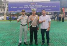 Kepala PT Jasa Raharja Cabang Tasikmalaya Hadiri Apel Gelar Pasukan Operasi Patuh Lodaya 2025 di Polres Kota Tasikmalaya di Polres Kota Tasikmalaya