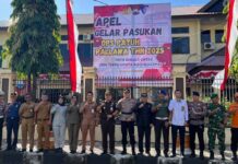 Jasa Raharja Cabang Parepare Hadiri Apel Gelar Pasukan Operasi Patuh Pallawa Tahun 2025 di Polres Parepare di Polres Parepare