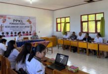 Edukasi Sejak Dini, Jasa Raharja Gelar Program PPKL di SD Inpres Wae Rii Kabupaten Manggarai di SD Inpres Wae Rii Kabupaten Manggarai