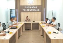 Jasa Raharja Purwakarta Mengadakan Forum Komunikasi Lalu Lintas Subang Membahas Program Keselamatan Di Dua Wilayah Prioritas jasa raharja jabar