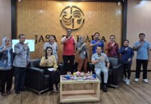 Jasa Raharja Kalteng Sampaikan Pesan Keselamatan Lewat Podcast “Huma Itah” RRI Palangka Raya jasa raharja kalteng