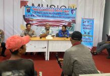 Jasa Raharja Kanwil Kalimantan Timur Gelar Sosialisasi Keselamatan Bersama Pengemudi Angkutan Barang dan Truk di Terminal Batu Ampar jasa raharja kaltim