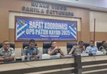 Sinergi Keselamatan Jalan, Jasa Raharja Cabang Tarakan Hadiri Koordinasi Operasi Patuh Kayan 2025 jasa raharja kaltim
