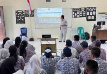 Program Pengajar Peduli Keselamatan Lalu Lintas (PPKL), Jasa Raharja Tarakan Gelar Sosialisasi Lalu Lintas di SMA 3 jasa raharja kaltim