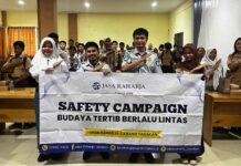 Jasa Raharja Cabang Tarakan dan Dishub Kaltara Gelar Safety Campaign di Tana Tidung, Tingkatkan Kesadaran Keselamatan Berkendara jasa raharja kaltim