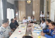 Jasa Raharja Riau Temui Bupati Meranti, Koordinasikan Penjaminan Kapal Rute Selat Panjang Di Kab. Meranti jasa raharja riau