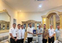 Jasa Raharja Sumbar Bersama Mitra Terkait Audiensi Kepada Wali Kota Padang jasa raharja sumbar