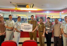 Wujud Apresiasi Kepada Wajib Pajak Taat, Jasa Raharja dan Sekretariat Bersama Tim Pembina Samsat Provinsi Sumatera Utara Bagikan Kartu Elektronik jasa raharja sumut