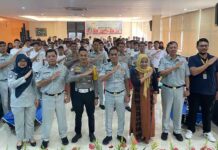 Jasa Raharja Sumatera Utara Peringati Hari Anak Nasional 2025  100 Siswa Siswi SMP se-Kota Medan Ambil Peran sebagai Duta Informasi Keselamatan Lalu Lintas jasa raharja sumut