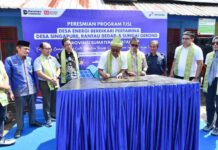 Pertamina Resmikan Desa Energi Berdikari di Sumatera Selatan Berdikari di Sumatera Selatan