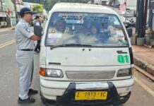 Jasa Raharja Tasikmalaya Bersama Tim Gabungan Samsat Banjar Laksanakan Operasi KTMDU di Parungsari jasa raharja jabar