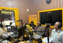 Jasa Raharja Kanwil Kepri Gencarkan Sosialisasi Pemutihan Pajak Kendaraan Bermotor melalui Radio Batam FM bersama Tim Pembina Samsat Kendaraan Bermotor melalui Radio Batam FM