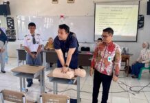 PPGD di SMK Negeri 1 Gantar, Jasa Raharja Bekali Pelajar Keterampilan Tanggap Darurat Keterampilan Tanggap Darurat