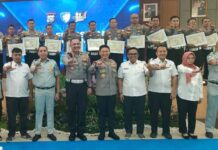 Kakanwil Jasa Raharja Sumbar Hadiri dan Jadi Narasumber dalam Rakernis Fungsi Lalu Lintas Polda Sumbar 2025 Lintas Polda Sumbar 2025