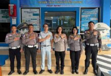 PT Jasa Raharja Sulawesi Utara Berkolaborasi dengan Sat Lantas Polres Kota Bitung Untuk Menekan Angka Laka Lanstas Menekan Angka Laka Lanstas