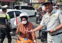 Jasa Raharja Purwakarta dan Satlantas Polres Purwakarta Gelar Aksi Nasionalisme Sambut HUT RI ke-80 Nasionalisme Sambut HUT RI ke-80