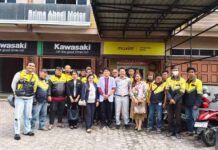 Jasa Raharja dan RS Murni Teguh Horas Insani Gelar PPGD untuk Pengemudi Ojek Online Maxim di Pematangsiantar Ojek Online Maxim di Pematangsiantar