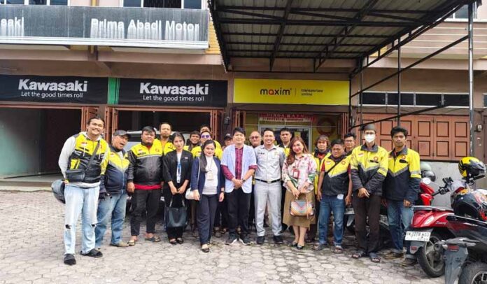 Ojek Online Maxim di Pematangsiantar