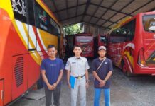 Jasa Raharja Tangerang Pastikan SWDKLLJ dan IWKBU PO Rahayu Sentosa Aktif PO Rahayu Sentosa Aktif