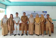 Jasa Raharja Kalteng dan Samsat Sukamara Sosialisasikan PKB di Kelurahan Padang di Kelurahan Padang