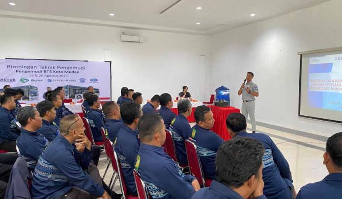 di PO Blue Bird Medan