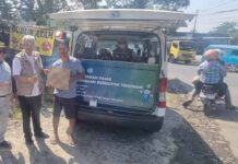 Jasa Raharja Sukabumi Bersama Tim Pembina Samsat Cianjur Gelar Operasi Gabungan di Rancagoong, Cianjur di Rancagoong Cianjur