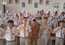 Jasa Raharja Gelar Sosialisasi Pengajar Peduli Lalu Lintas di SMA Negeri 1 Gebang di SMA Negeri 1 Gebang