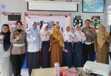 Jasa Raharja Wilayah Sulsel dan Dishub Kota Makassar Gelar Edukasi Keselamatan Lalu Lintas di SMPN 40 Makassar di SMPN 40 Makassar