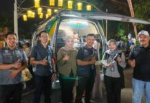 Jasa Raharja Purwakarta Berpartisipasi Dalam Samsat Keliling Car Free Night  di Situ Buleud di Situ Buleud