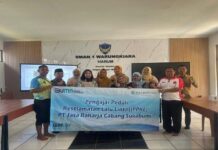 Perkuat Budaya Tertib Berlalu Lintas Jasa Raharja Sukabumi Gelar Kegiatan PPKL Di SMAN 1 Warung Kiara jasa raharja jabar