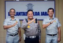 Jasa Raharja Jawa Barat dan Dirlantas Polda Jabar Gelar Pertemuan Bahas Program Kesamsatan di Semester II Tahun 2025 jasa raharja jabar