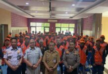Jasa Raharja Jawa Tengah Bersama Polres dan Dishub Gelar Sosialisasi Keselamatan Berlalu Lintas untuk Juru Parkir jasa raharja jateng