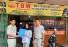 Jasa Raharja Cabang Sintang Perkuat Silaturahmi & Komunikasi Lewat Kunjungan ke PO Tri Star Melawi jasa raharja kalbar