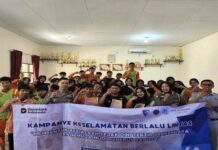 Jasa Raharja Gelar Safety Campaign di SMPN 6 Singkawang, Dukung Action Plan FKLL Kecamatan Singkawang Utara jasa raharja kalbar