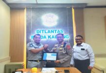 Lalu Lintas Aman, Pajak Optimal: Kolaborasi Strategis Jasa Raharja dan Ditlantas Polda Kalteng jasa raharja kalteng