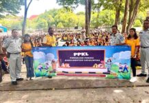 Jasa Raharja Ende Edukasi 1.200 Siswa/I SMA Syuradikara, Tanamkan Budaya Tertib Lalu Lintas Sejak Dini jasa raharja NTT