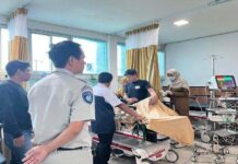 Gerak Cepat Jasa Raharja Cabang Parepare Kunjungi Korban Laka Lantas di RS. dr. Hasri Ainun Habibie Kota Parepare jasa raharja sulsel