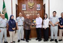 Audiensi Komisaris Dan Jasa Raharja Kanwil DIY Bersama Wali Kota Yogyakarta jasa raharja yogyakarta