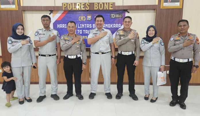 HUT Lalu Lintas Bhayangkara ke-70