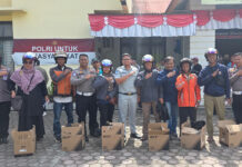 Jasa Raharja Bukittinggi Gelar Doa dan Bagi Helm Gratis Bersama Tim Pembina Samsat Bukittinggi Peringati Hari Keselamatan Transportasi 2025 Hari Keselamatan Transportasi 2025