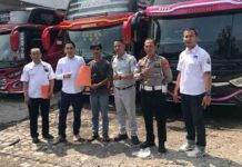 Jasa Raharja Jawa Barat dan Tim Pembina Samsat Sumedang Gelar Operasi Khusus ke Perusahaan Pemilik Kendaraan di Sumedang jasa raharja jabar