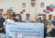 Jasa Raharja Sukabumi Ajak Guru & Siswa SMK PGRI 2 Cipanas Jadi Pelopor Keselamatan Jalan Raya Keselamatan Jalan Raya