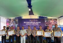 Peringati Hari Lalu Lintas ke-70, Jasa Raharja Kalimantan Barat Hadiri Syukuran di Satpas Satlantas Polresta Pontianak Polresta Pontianak